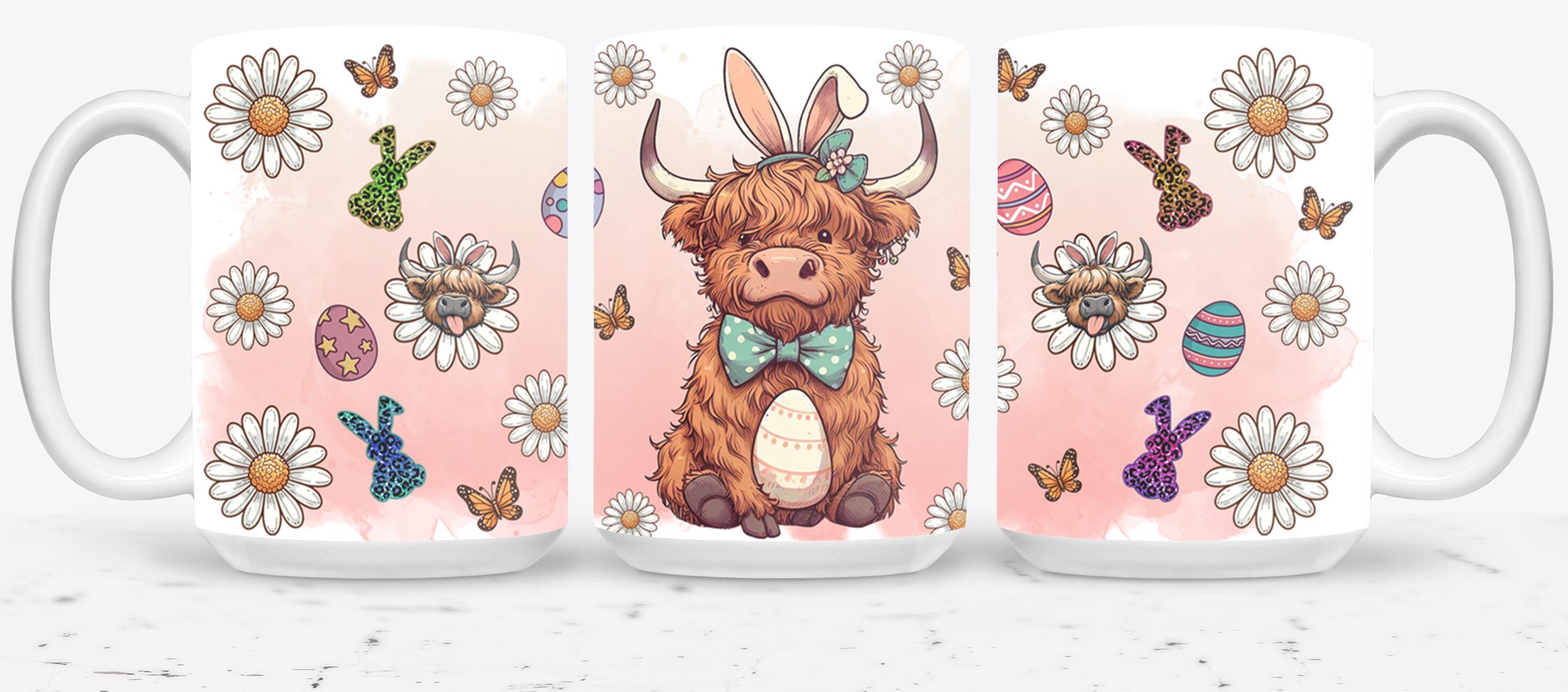 Highland Cow Easter-10391